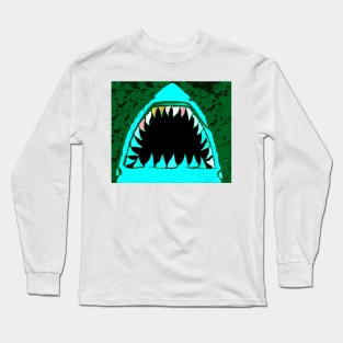 Shark bite Long Sleeve T-Shirt